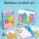DIY Rainbow Scratch Art Kit