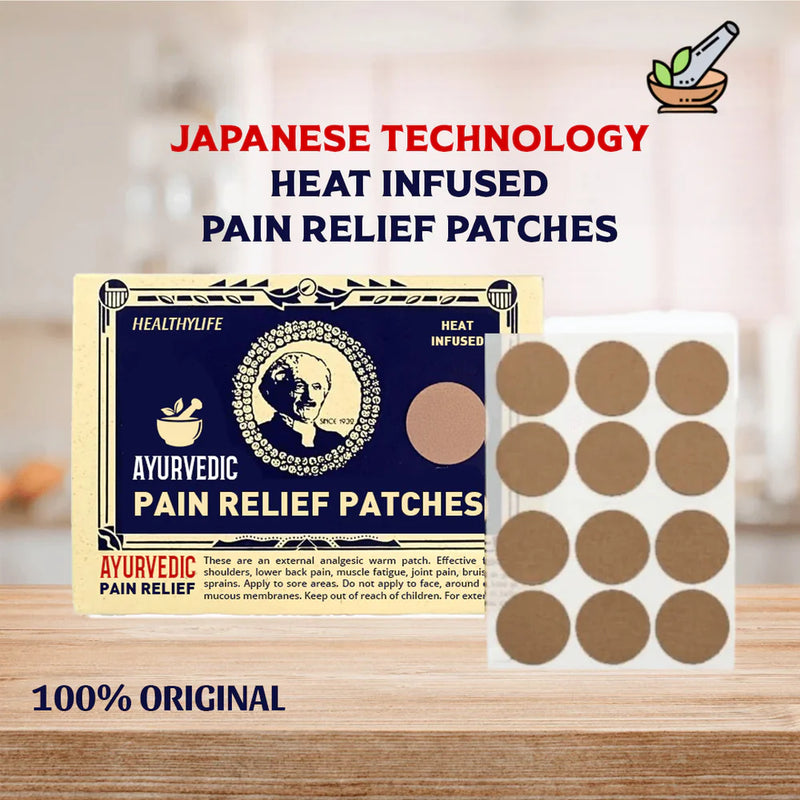 VedaRelief™ - Japanese Ayurvedic Pain Relief Patches