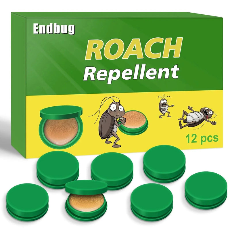 Natural Cockroach Killer for Kitchens, Bathrooms, and Cabinets with Free Essence Spray