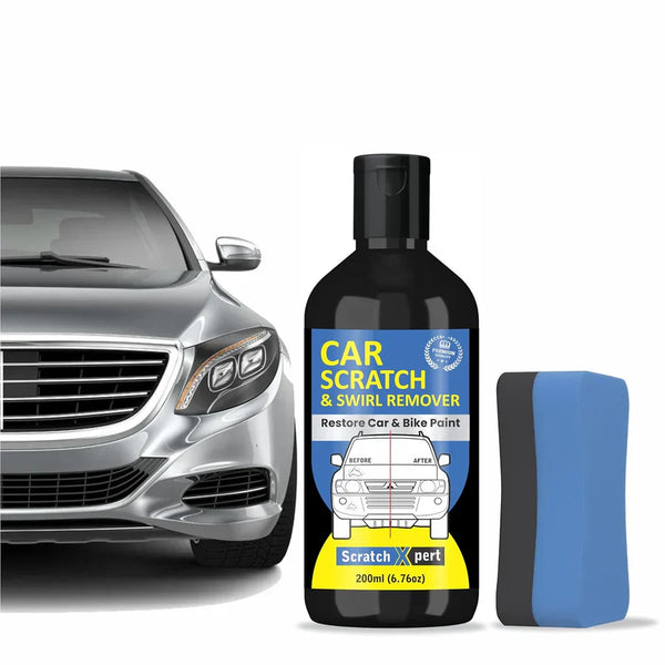 ScratchXpert Car Scratch Removal Cream v Essence Spray - Restores Your Car Shine Instantly
