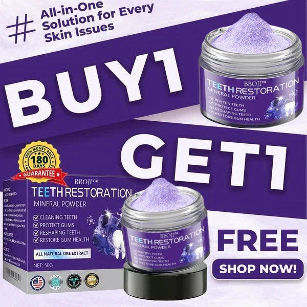 BBOJI TeethRestoration Mineral Powder🦷 V Essence Spray (Now Available in India)