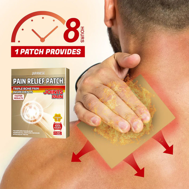 QuickRelief™ - Japanese Pain Relief Patch for Joint Pain (Buy 1 Get 1 Free)