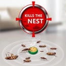 Natural Cockroach Killer for Kitchens, Bathrooms, and Cabinets with Free Essence Spray