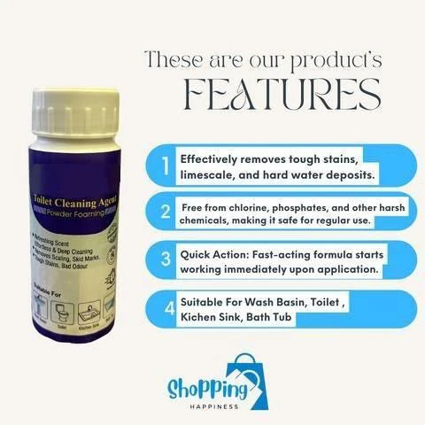 Toilet Cleaning Agent BUY 1 GET 1 FREE