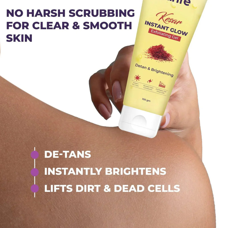 GlowKesar™ - Kesar & Haldi Exfoliating Gel ( Buy 1 Get 1 Free🔥🔥)