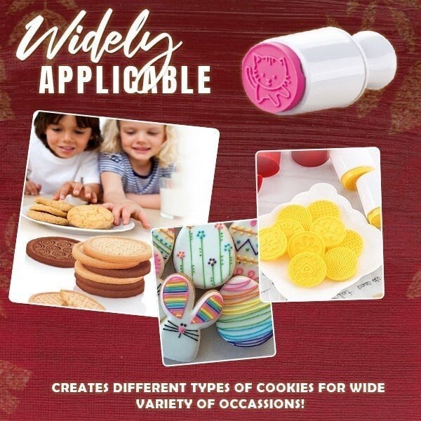 Non-Stick Cookie Stamp