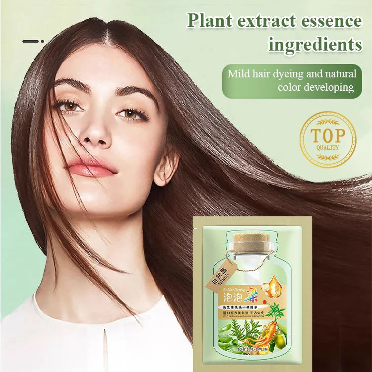HOT SALE🔥  Bubble Plant Hair Dye Shampoo