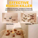 Natural Cockroach Killer for Kitchens, Bathrooms, and Cabinets with Free Essence Spray