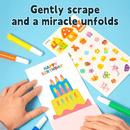 DIY Rainbow Scratch Art Kit