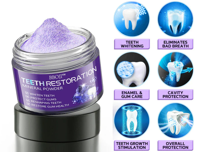 BBOJI TeethRestoration Mineral Powder🦷 V Essence Spray (Now Available in India)