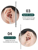ClearEar™ - Ear Wax Removal Kit (6-Piece Set) 🌿👂 With Free Cleansing Spray