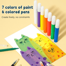 DIY Rainbow Scratch Art Kit